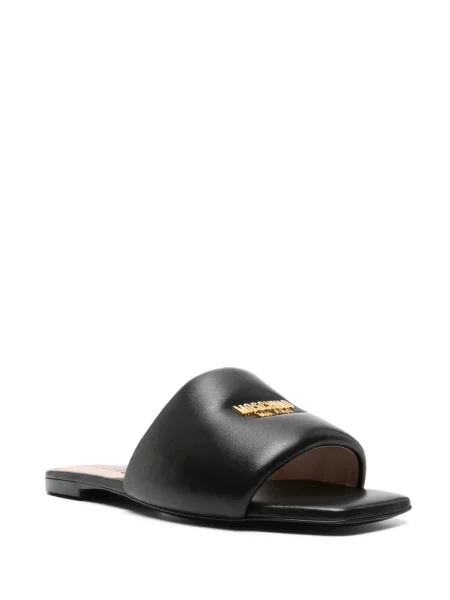 Sandale Moschino din piele negru
