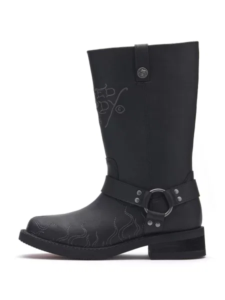 Ed Hardy Botine gri negru