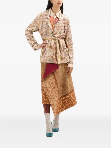 Fustă Pierre-louis Mascia cu model paisley plic