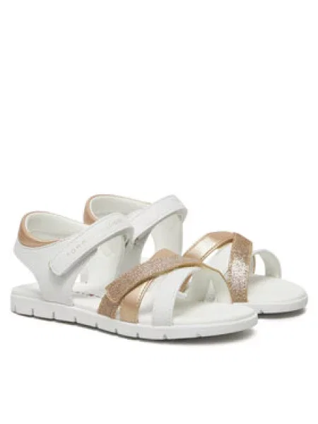 Tommy Hilfiger Basutės Velcro Sandal S balta