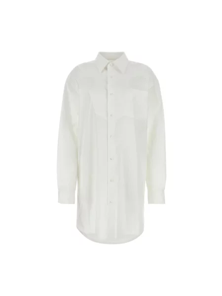 Sukienka koszulowa Maison Margiela biała
