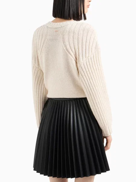 Юбка мини Armani Exchange черная