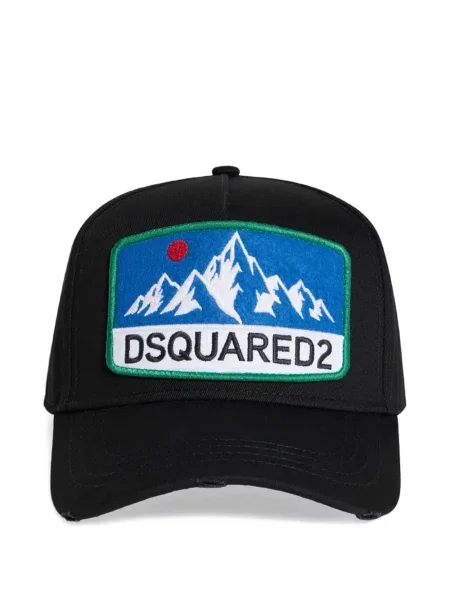Șapcă Dsquared2 cu autograf negru