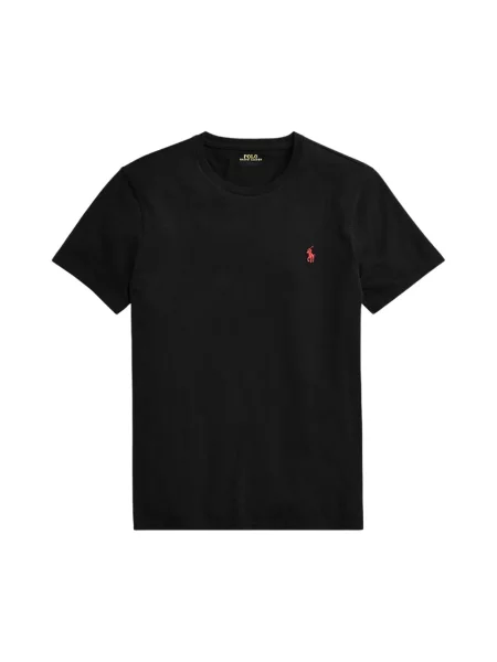 Koszulka polo Polo Ralph Lauren z krótkim rękawem czarna