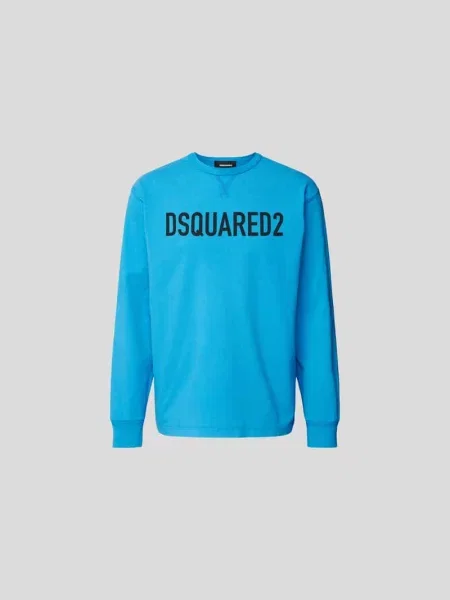 Bluza o luźnym kroju z bawełny Dsquared2
