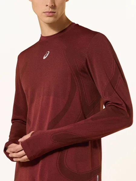 Asics Koszulka Do Biegania Road Seamless Ls rot