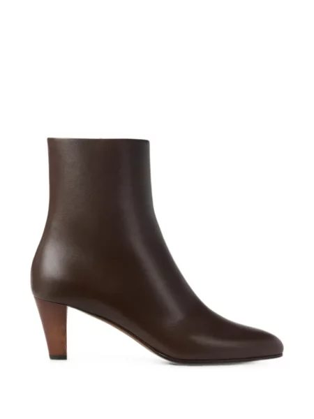 Cizme scurte Ralph Lauren Collection din piele maro