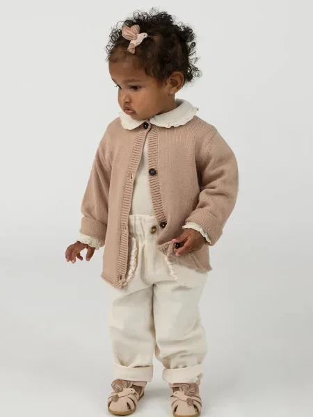 Donsje Дитячий кардиган Danta Cardigan Fluffy Bunny