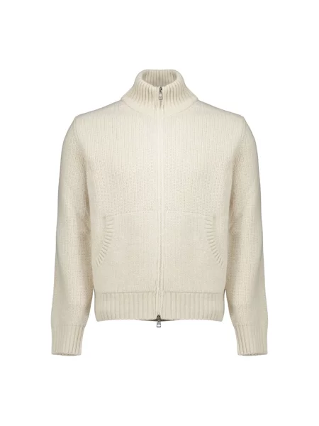 Kardigan Moncler wełniany beżowy