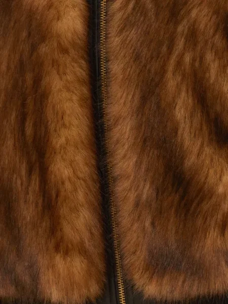 Μπουφάν Moose Knuckles με γούνα καφέ