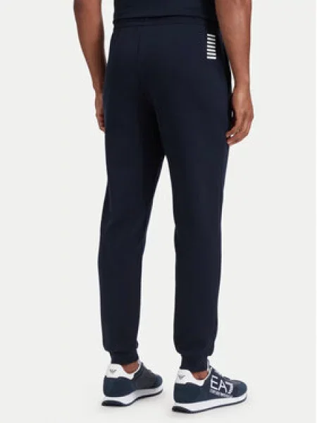 Emporio Armani Spodnji del trenirke PJVTZ Mornarsko modra