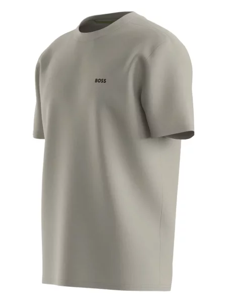 Tricou Boss cu autograf gri