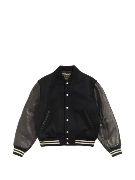 Geacă Stüssy de lână negru