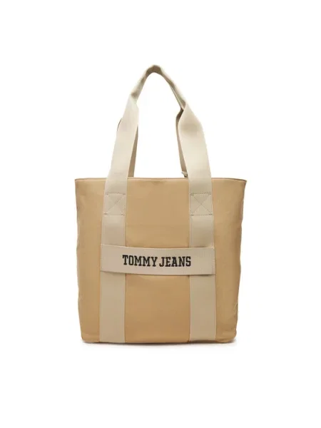 Geantă Tommy Jeans bej