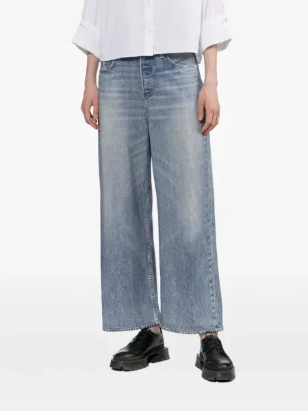 Blugi cu picior larg Rag & Bone albastru