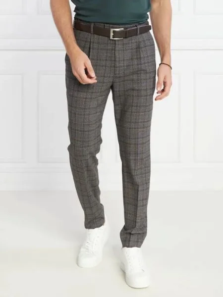 Joop! Gyapjú nadrág JT Bird | Fitted fit