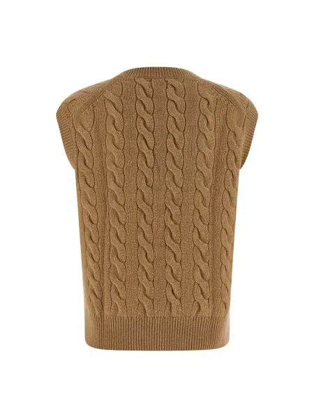 Sweter Polo Ralph Lauren wełniany beżowy
