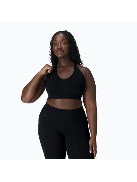 Biustonosz treningowy Sweaty Betty Power Pulse black czarny