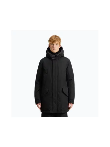 Парка Woolrich Polar з високим коміром чорна