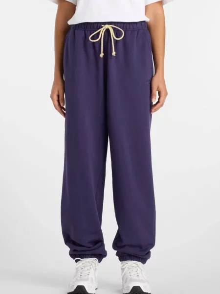 Махрові джогери New Balance фіолетові