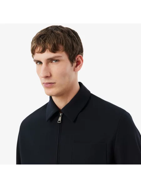Lacoste Kurtka Z Zamkiem granatowa