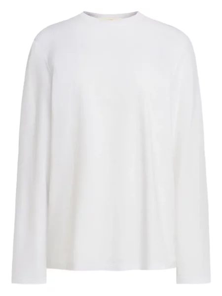 Tricou 12 Storeez lung alb