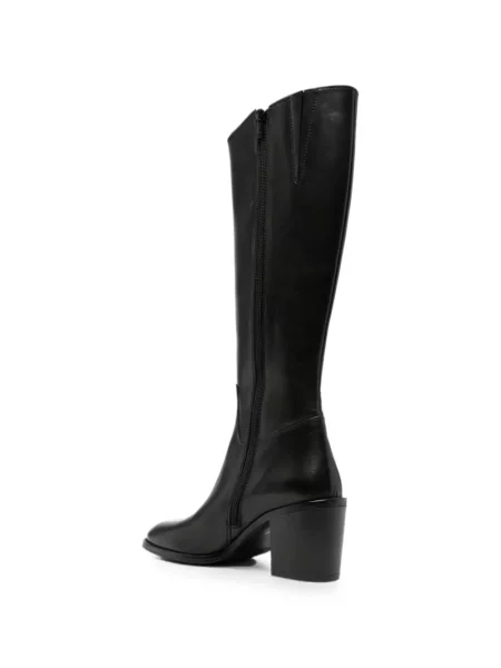 Botine Sergio Moretti Firenze din piele negru