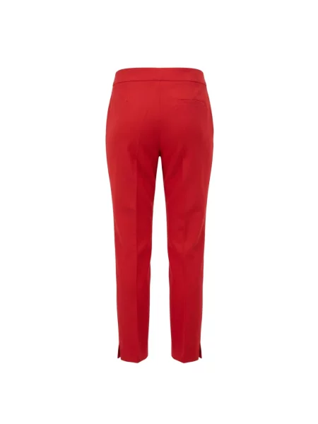 Spodnie Trussardi czerwone