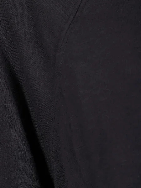Hanorac crewneck James Perse cu decolteu rotund negru