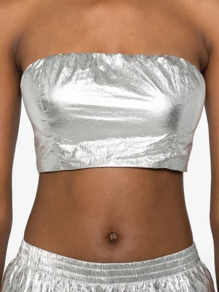Cropp top Medeea argintiu