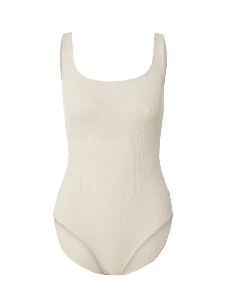 Body Girlfriend Collective Penny Square Neck cream