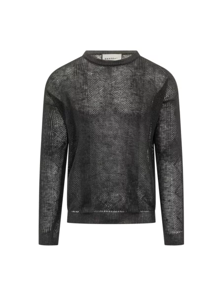 Dzianinowy sweter Amaránto czarny