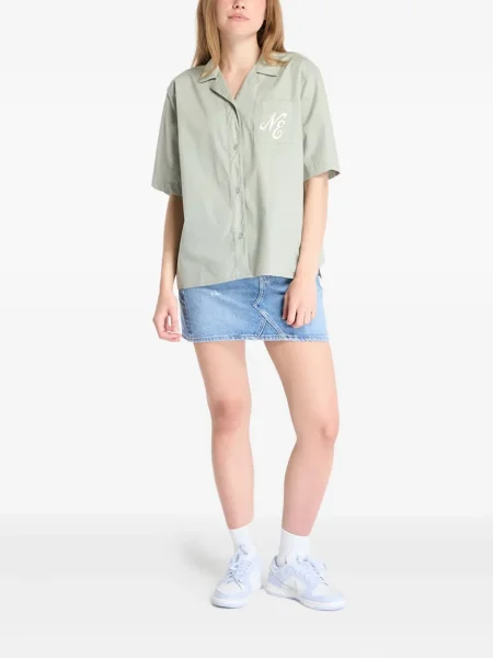 Cămașă New Era Cap cu broderie verde