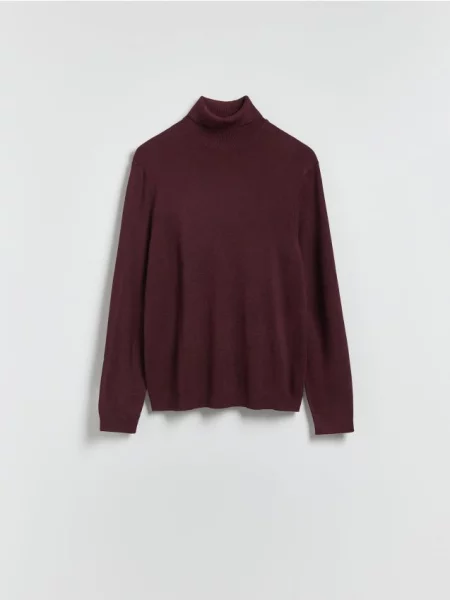 Reserved Golf z wiskozą bordowy