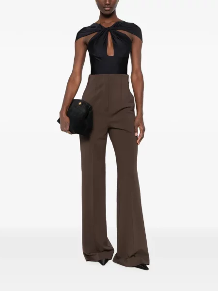 Pantaloni Sportmax maro