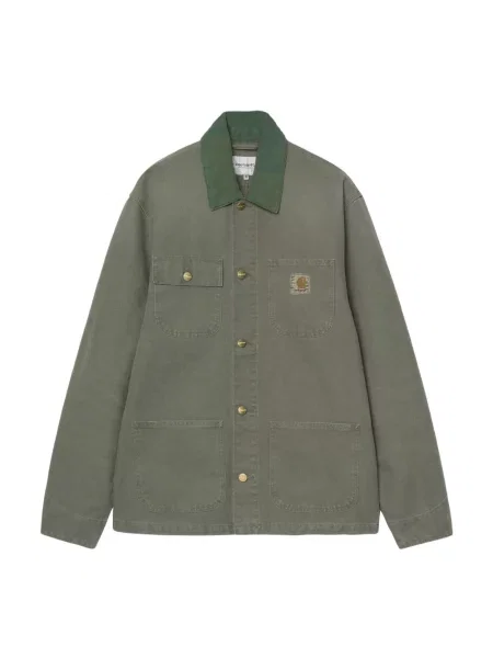 Kurtka jeansowa Carhartt Wip zielona