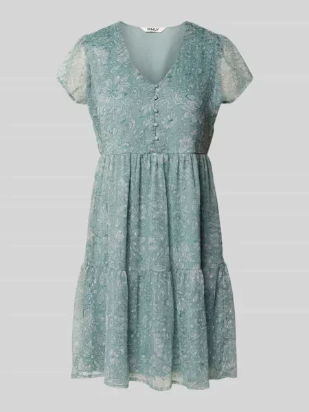 Sukienka z szyfonu z kwiatowym wzorem model AIDA ELISA LIFE' Only