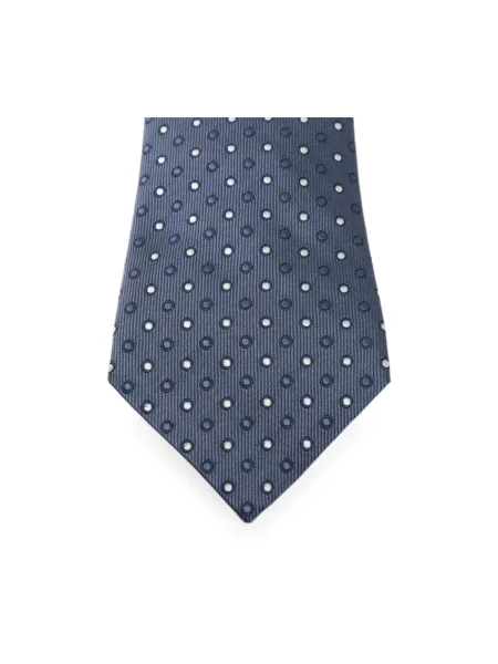Krawat Giorgio Armani wiązany szary
