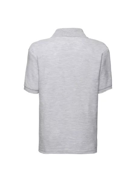 Tricou polo copii Fruit Of The Loom gri
