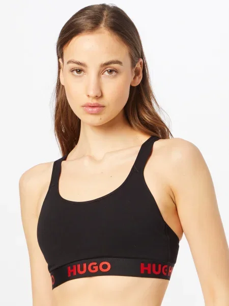 HUGO Sutien / roșu orange negru