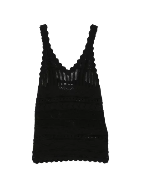 Top Ermanno Firenze czarny