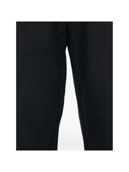 Spodnie Emporio Armani czarne