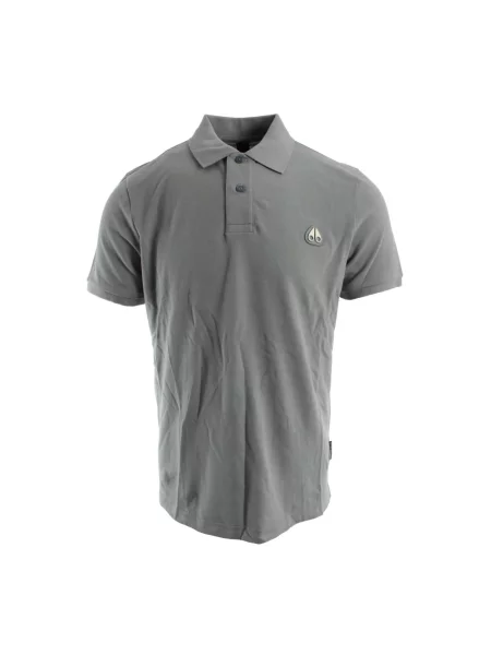 Koszulka polo Moose Knuckles szara
