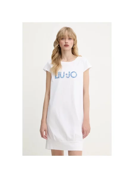 Sukienka Liu Jo Beachwear biała