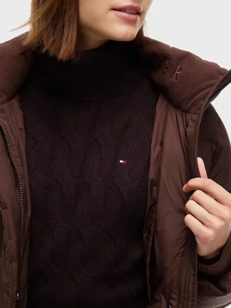Пуховик Tommy Hilfiger коричневий