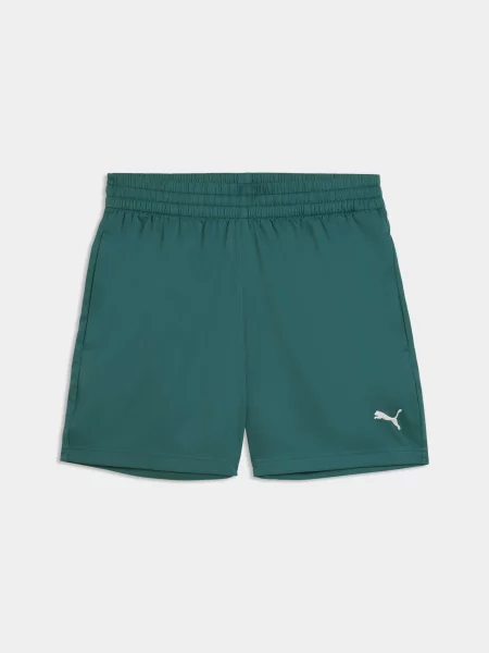 Повсякденні шорти PUMA Ess Woven Shorts комбінований верх зелений