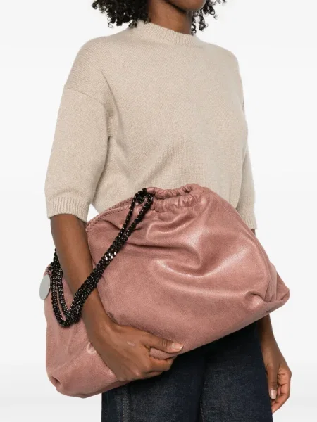 Geantă Stella Mccartney roz