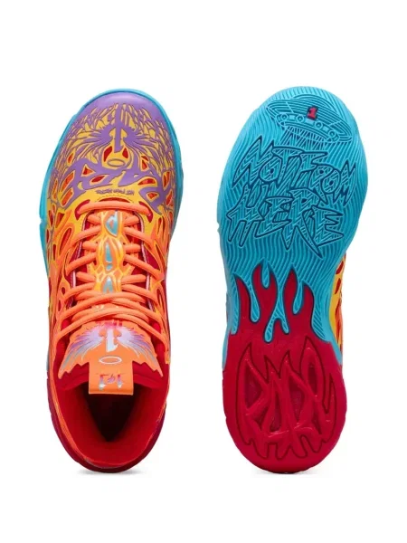 Sneakerși Puma portocaliu