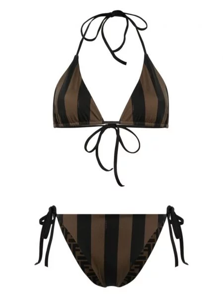 Bikini Fendi dwustronny czarny