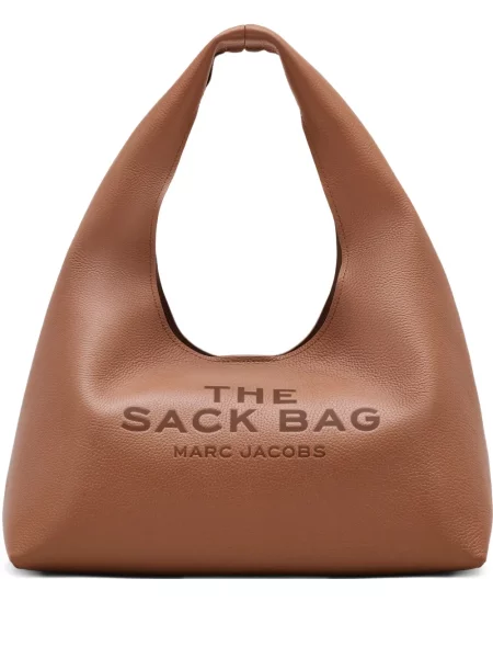 Geanta de piele Marc Jacobs din piele maro